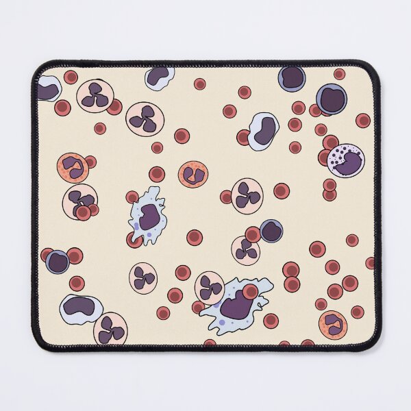 Item preview, Blood smear pattern (Tan) designed and sold by MicroMarket.