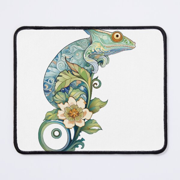 Item preview, Boho Lizard Graphic Watercolor Menagerie A Celebration of Animals in Every Form  designed and sold by dcohea.