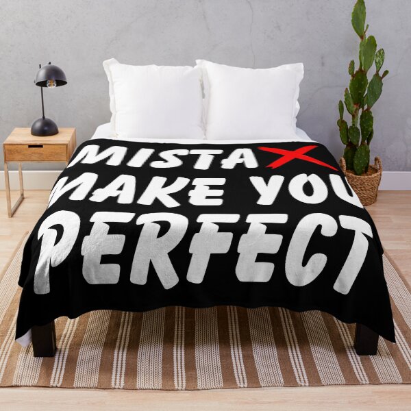 Item preview, Motivational Quotes About Life, Mistakes Make You Perfect designed and sold by Mr-true-design.