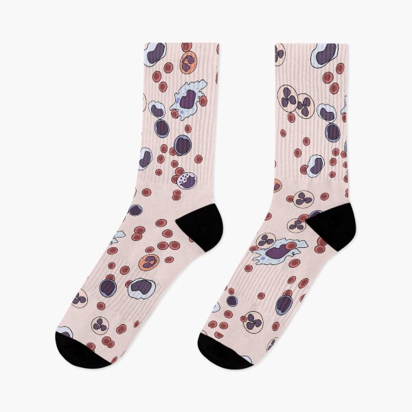 Item preview, Blood smear pattern (Pink) designed and sold by MicroMarket.