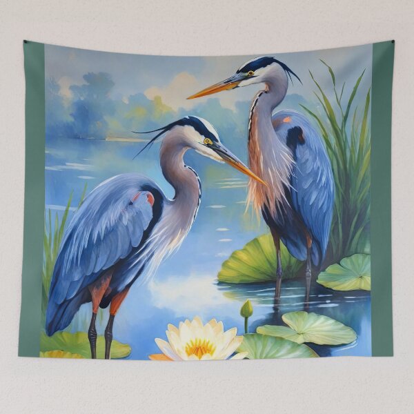 Item preview,  Great Blue Herons  designed and sold by TeeARTHY.