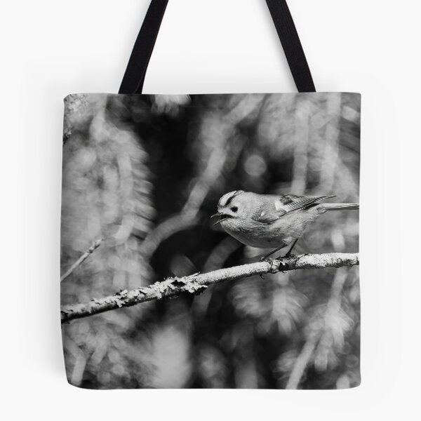 Item preview, Tweets by Goldcrest bw designed and sold by Jouko Lehto Photography.
