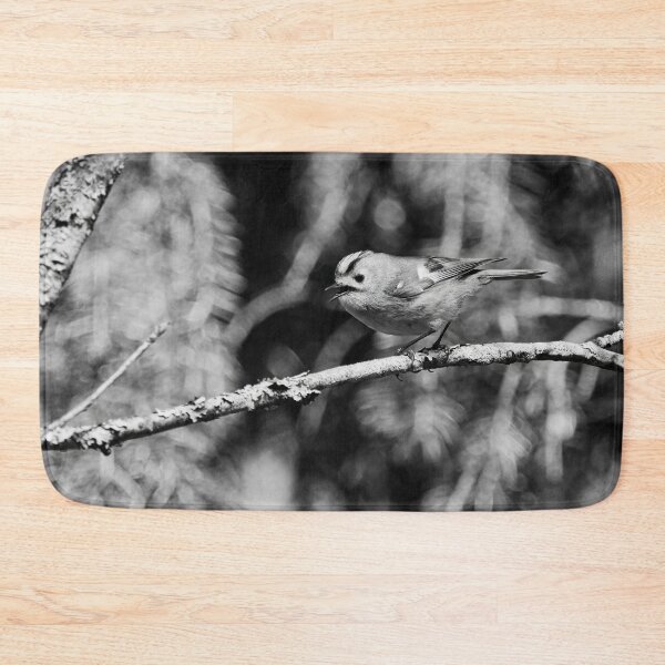 Item preview, Tweets by Goldcrest bw designed and sold by Jouko Lehto Photography.