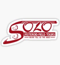 Solo Asteroid Field Tours Sticker