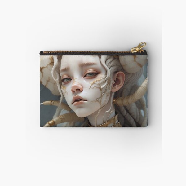 Item preview, Marble Demon Girl, White Goddess, Golden Princess porcelain doll designed and sold by Cr320.