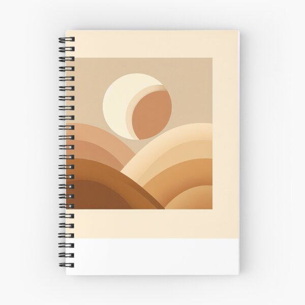 Item preview, Dune III Minimalistic Wallpaper Background Shapes Beige Brown Sand Desert designed and sold by Lichtbildfang.