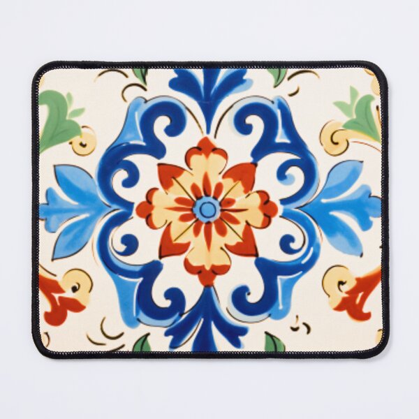 Item preview, Sicilian Tile Pattern designed and sold by Kiki-Hes.