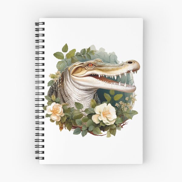 Item preview, Boho Gator Graphic Watercolor Menagerie A Celebration of Animals in Every Form  designed and sold by dcohea.
