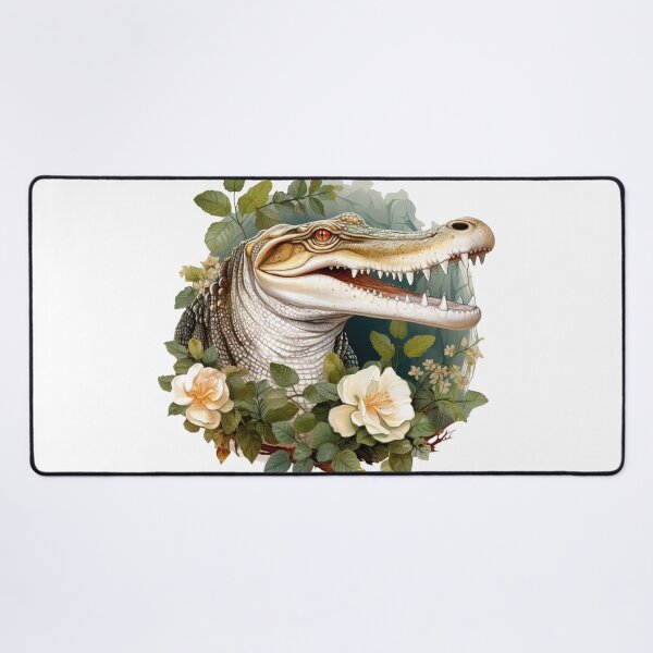 Item preview, Boho Gator Graphic Watercolor Menagerie A Celebration of Animals in Every Form  designed and sold by dcohea.