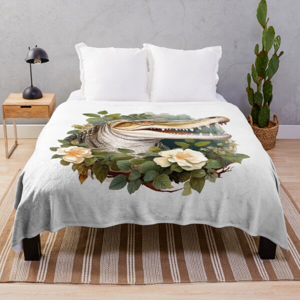 Item preview, Boho Gator Graphic Watercolor Menagerie A Celebration of Animals in Every Form designed and sold by dcohea.