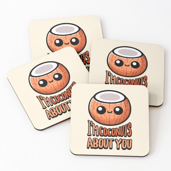 Item preview, I'm Coconuts About You! Cute Coconut Pun designed and sold by PMCreative.