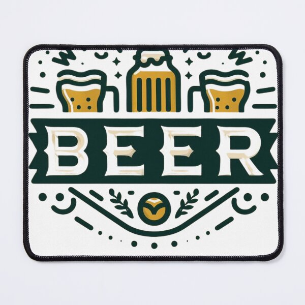 Item preview, When Y Know Beer You do Beer- Minimalistic Retro Restaurant Bar Art designed and sold by Wolvescreate.