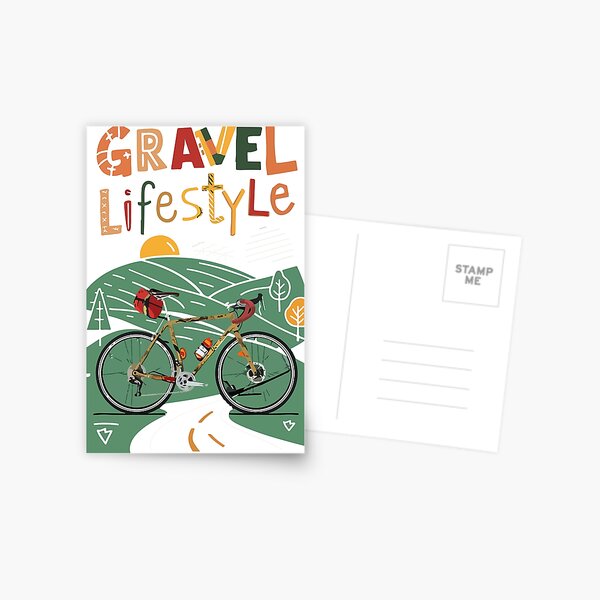 Item preview, Gravel Lifestyle - gravel bike vintage designed and sold by mergmart.