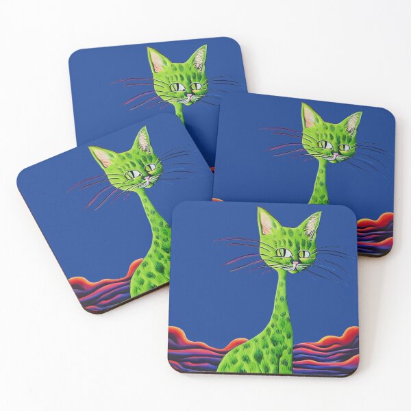 Item preview, Mystic Feline at Dusk designed and sold by ramboe.