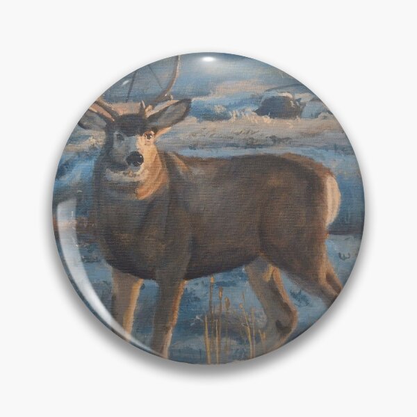Item preview, Mule Deer at Sunset designed and sold by jesseplamondon.