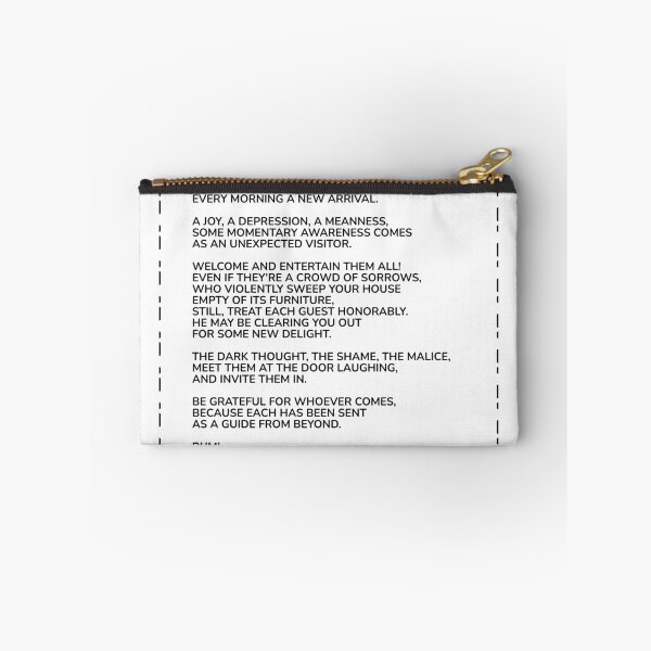 Item preview, Rumi Poem - The guest house designed and sold by Inspirationmotivation.