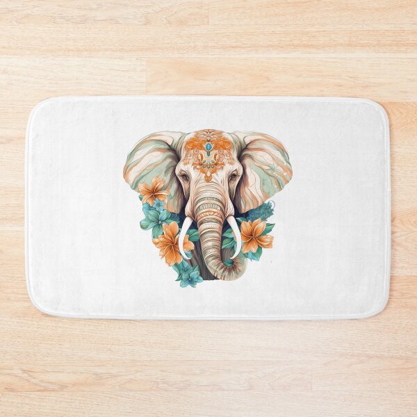 Item preview, Boho Elephant Graphic Watercolor Menagerie A Celebration of Animals in Every Form  designed and sold by dcohea.