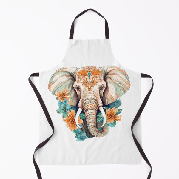 Item preview, Boho Elephant Graphic Watercolor Menagerie A Celebration of Animals in Every Form designed and sold by dcohea.