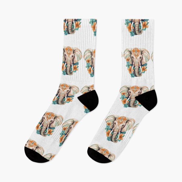 Item preview, Boho Elephant Graphic Watercolor Menagerie A Celebration of Animals in Every Form  designed and sold by dcohea.