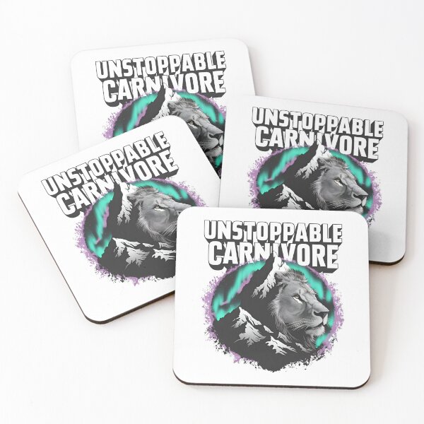 Item preview, Unstoppable Carnivore Meat Eater Beef Lover Lion Diet designed and sold by inkedtee.