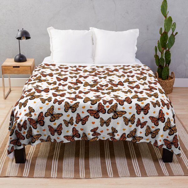 Item preview, monarch butterflies & hearts designed and sold by delphiniumco.