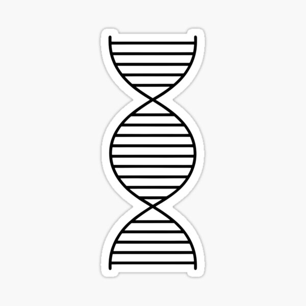Item preview, Elegant Minimalist DNA Structure Artwork for Modern Home and Office Decor designed and sold by Molecularmerch.