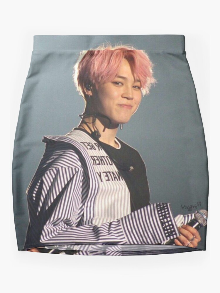 jimin - bts Mini Skirt for Sale by zeebanshee