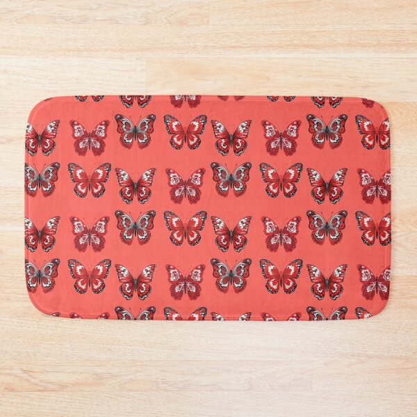 Item preview, Red butterfly seamless pattern pack designed and sold by AlchemyColor.