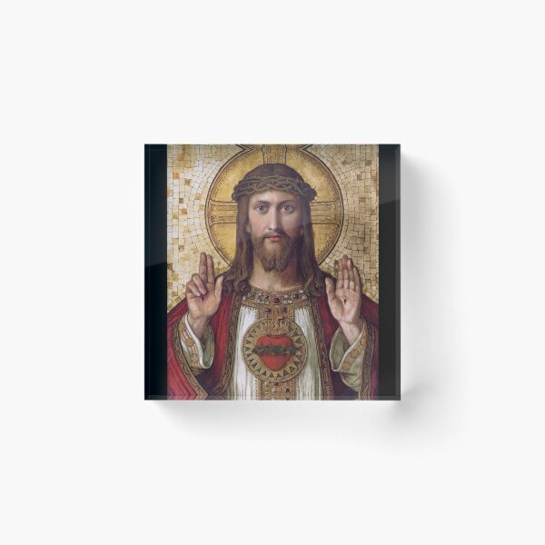 Item preview, Sacred Heart of Jesus designed and sold by Crux Fidelis.