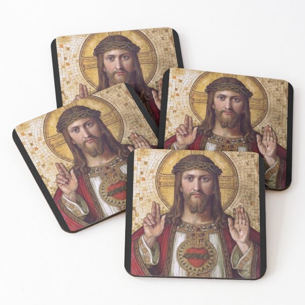 Item preview, Sacred Heart of Jesus designed and sold by Crux Fidelis.