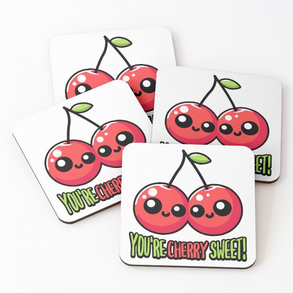 Item preview, You're Cherry Sweet! Cute Cherry Pun Cartoon designed and sold by PMCreative.