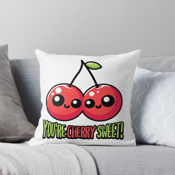 Item preview, You're Cherry Sweet! Cute Cherry Pun Cartoon designed and sold by PMCreative.