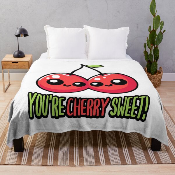 Item preview, You're Cherry Sweet! Cute Cherry Pun Cartoon designed and sold by PMCreative.