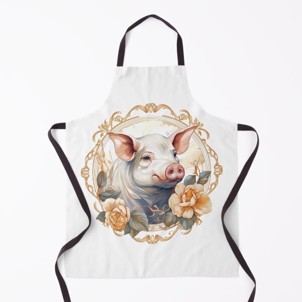 Item preview, Boho Pig Graphic Watercolor Menagerie A Celebration of Animals in Every Form designed and sold by dcohea.