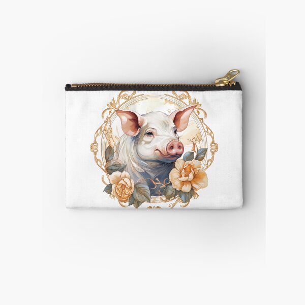 Item preview, Boho Pig Graphic Watercolor Menagerie A Celebration of Animals in Every Form  designed and sold by dcohea.