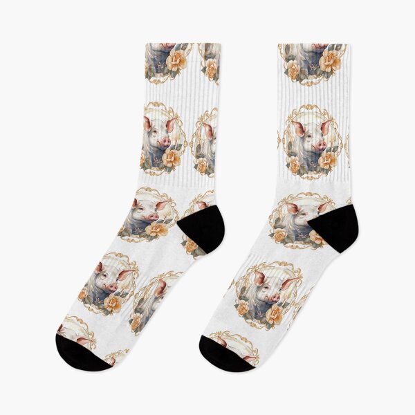 Item preview, Boho Pig Graphic Watercolor Menagerie A Celebration of Animals in Every Form  designed and sold by dcohea.