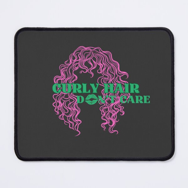 Item preview, Wavy hair Curly Hair Don't care Girl designed and sold by SoyMoni.