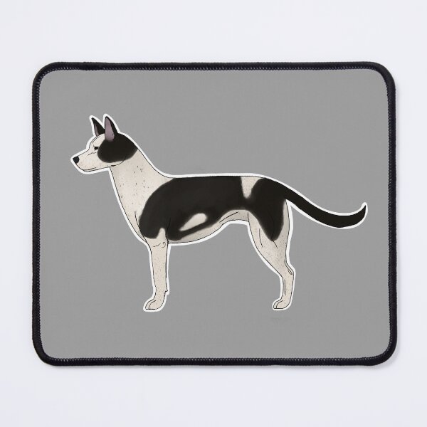 Item preview, Piebald and Ticked Carolina Dog designed and sold by harmopiavu.
