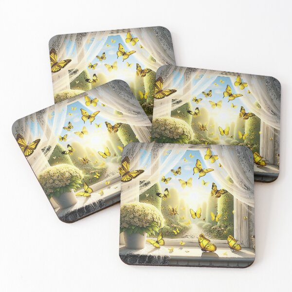 Item preview, butterfly house landscape designed and sold by Amateurtrader.