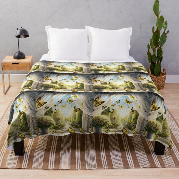 Item preview, butterfly house landscape designed and sold by Amateurtrader.