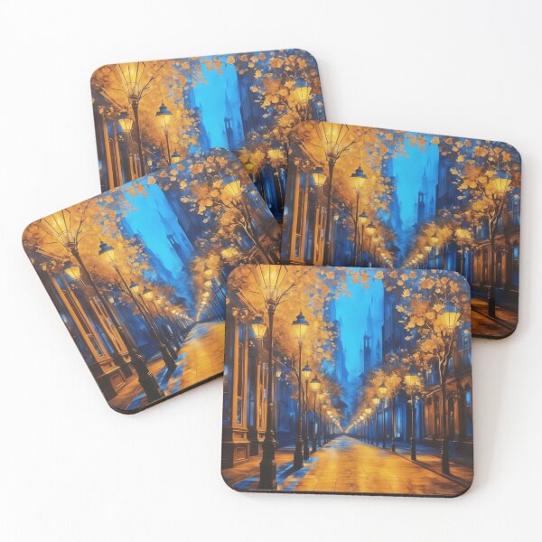 Item preview, Hued Urban Nights designed and sold by PanoramaPrints.