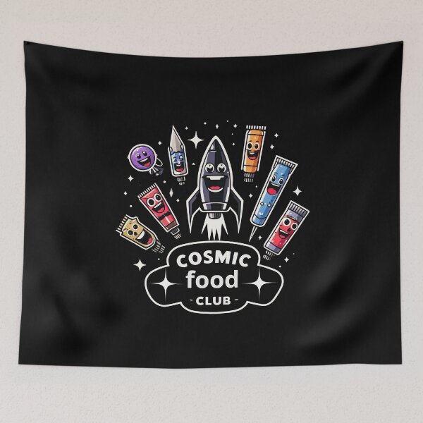 Item preview, Cosmic food club  designed and sold by VibeStyleShop.