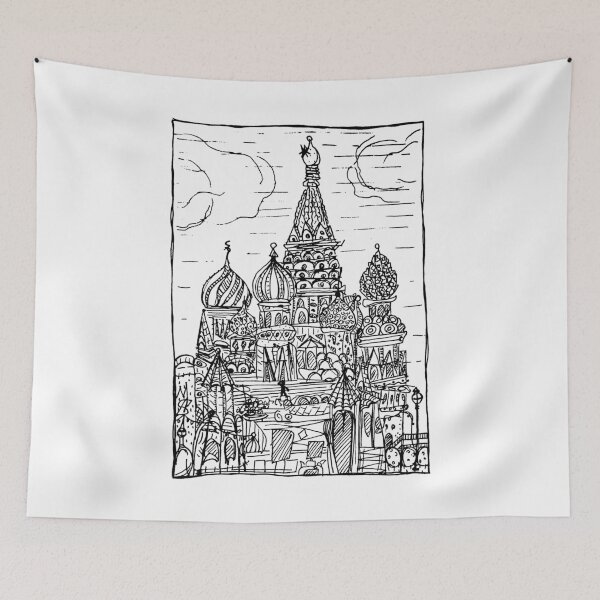 Item preview, Dark and Gritty Onion Dome Cathedral designed and sold by Michael Stewart.