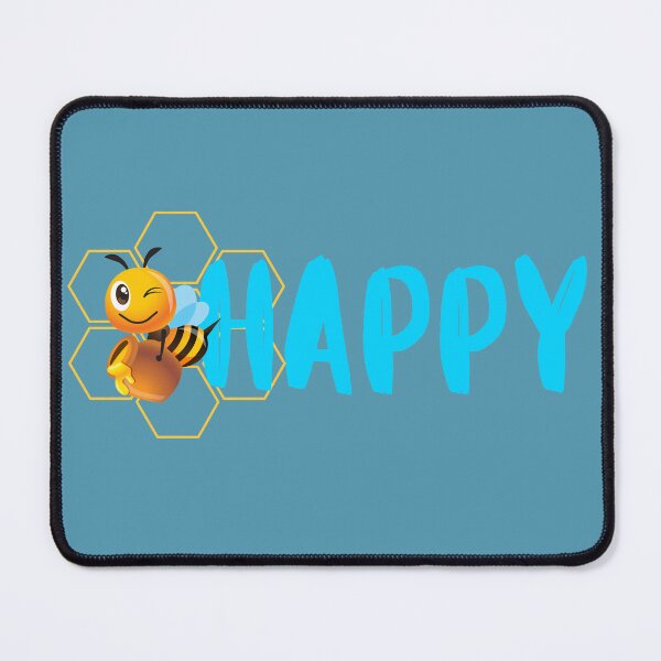 Item preview, Bee Happy (don't worry). designed and sold by EpicStuff4All.