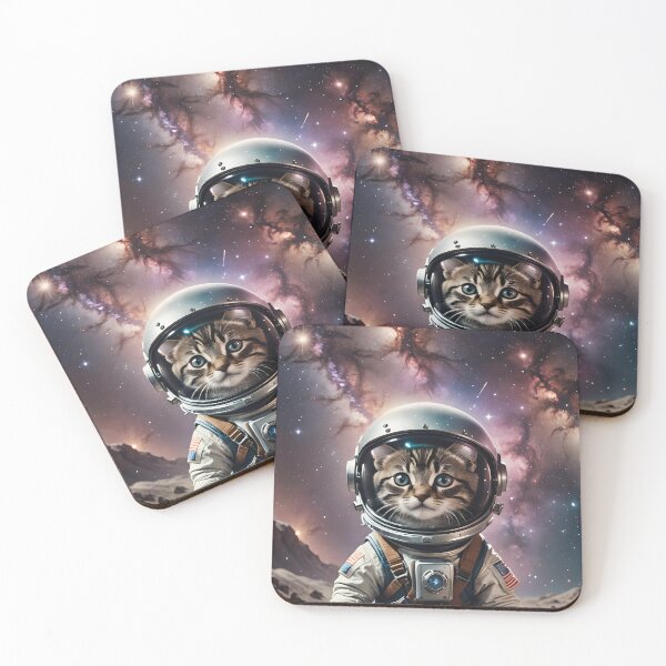 Item preview, Space kitty designed and sold by Bouncingbumble.