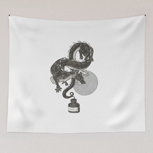 Item preview, Ink dragon designed and sold by kryuktheartisan.