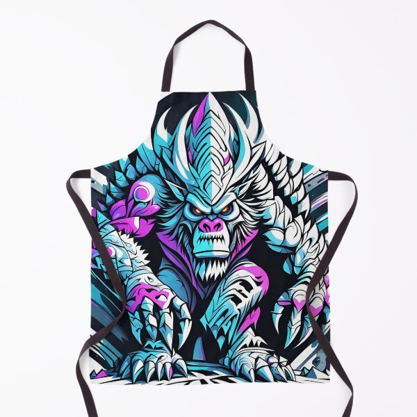 Item preview, Graffiti black and white yeti designed and sold by Bouncingbumble.