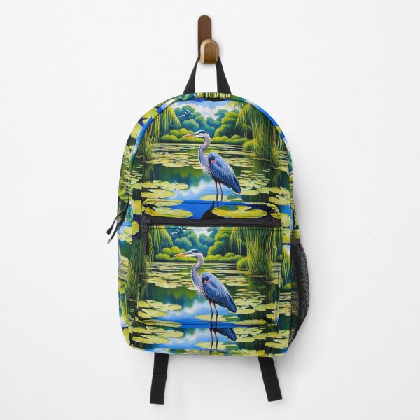 Item preview, Heron Pond | Great Blue Heron designed and sold by TeeARTHY.