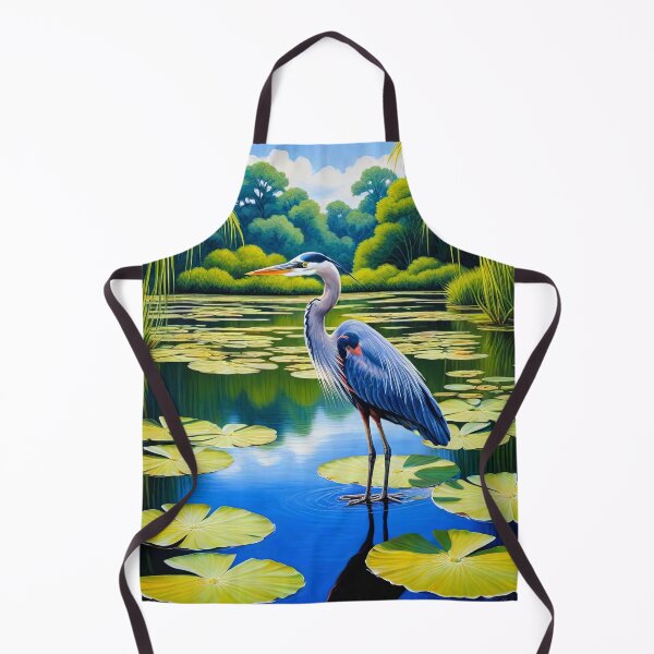 Item preview, Heron Pond | Great Blue Heron designed and sold by TeeARTHY.
