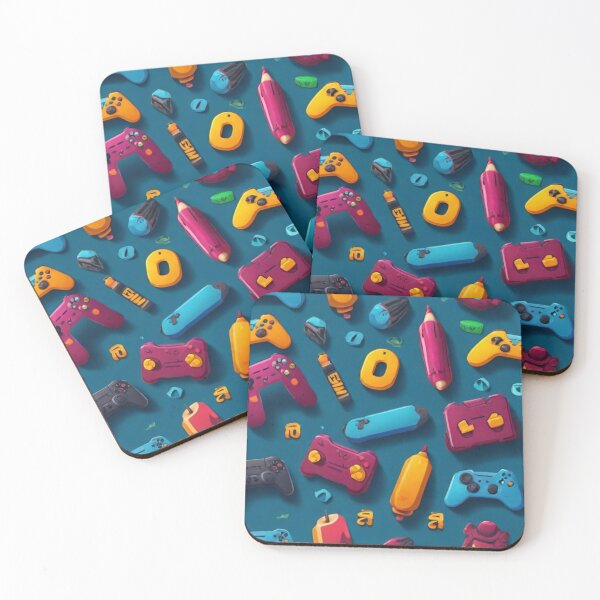 Item preview, Gaming pattern for printing designed and sold by Artkitokri.